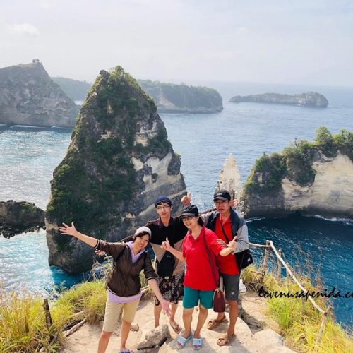 Raja Lima objek wisata pulau seribu nusa penida